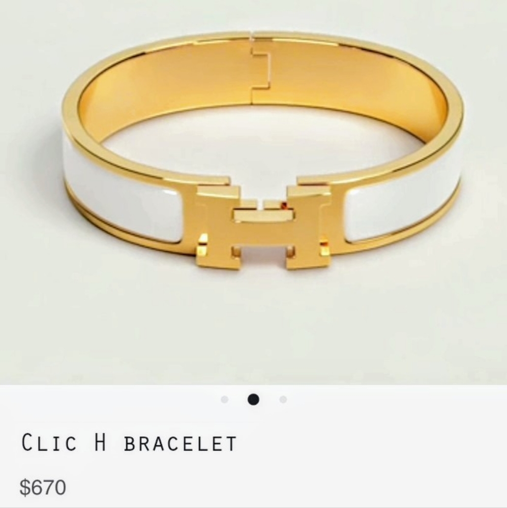 Hermes Clic H bracelet